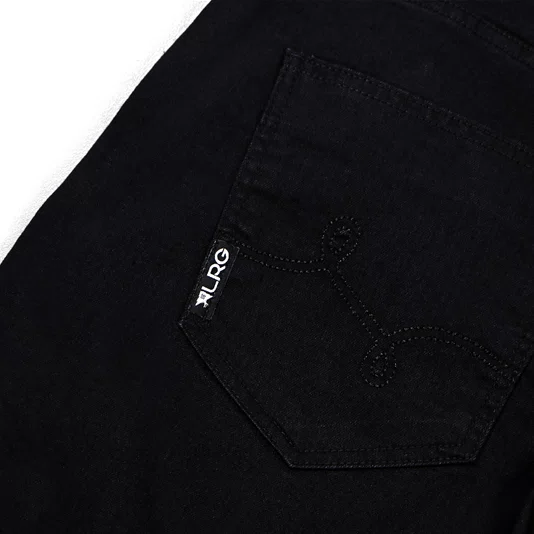 Bermuda Lrg Walk Blackout Denin Preto