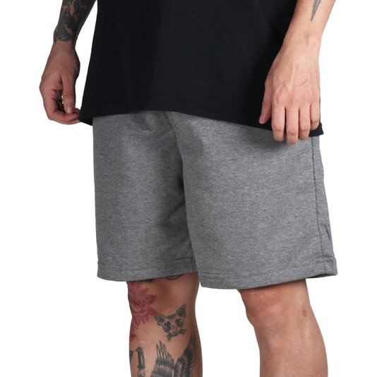 Bermuda Lrg Walk Especial Giraffe Cinza Mescla