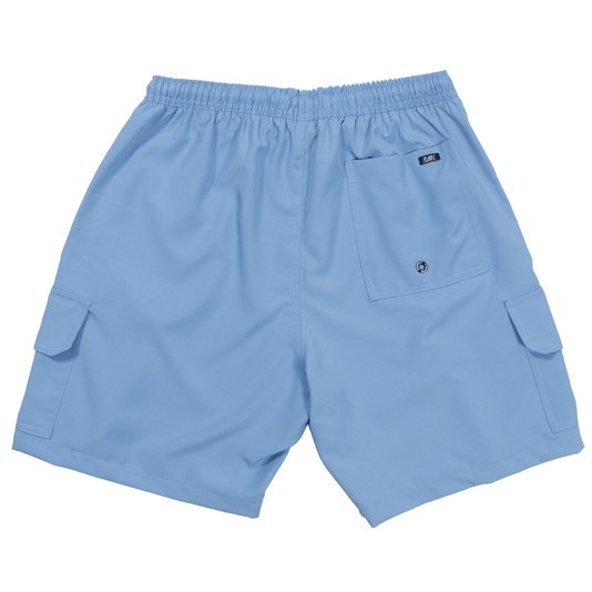 Bermuda Plano C. Shorts Cargo Ripstop Logo Azul