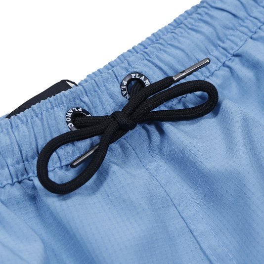 Bermuda Plano C. Shorts Cargo Ripstop Logo Azul