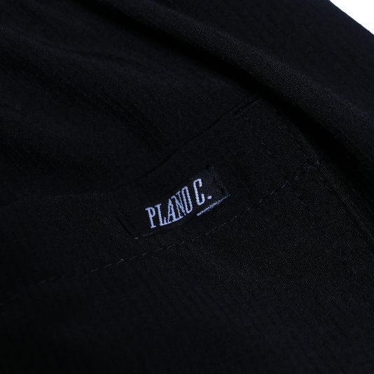 Bermuda Plano C. Shorts Cargo Ripstop Logo Preto