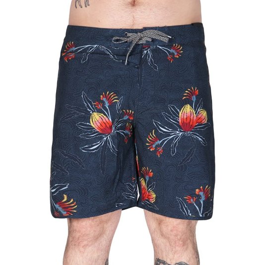 Bermuda Rip Curl Água Mirage Owen Banski Azul Marinho