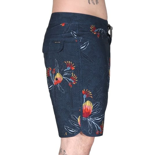 Bermuda Rip Curl Água Mirage Owen Banski Azul Marinho