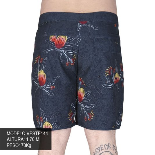 Bermuda Rip Curl Água Mirage Owen Banski Azul Marinho