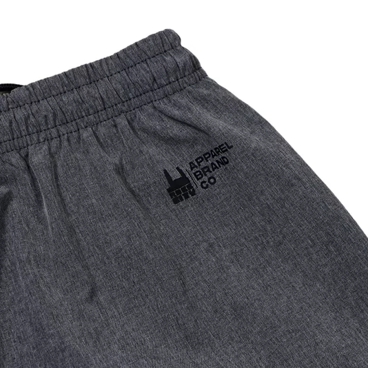 Bermuda Rock City Apparel Brand Co Elástico Cinza