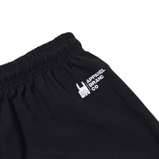 Bermuda Rock City Apparel Brand Co Elástico Cinza Chumbo