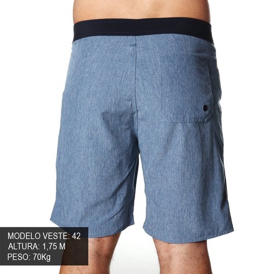 Bermuda Rock City Boardshort Basic Azul/Azul Marinho