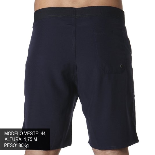 Bermuda Rock City Boardshort Basic Azul Marinho