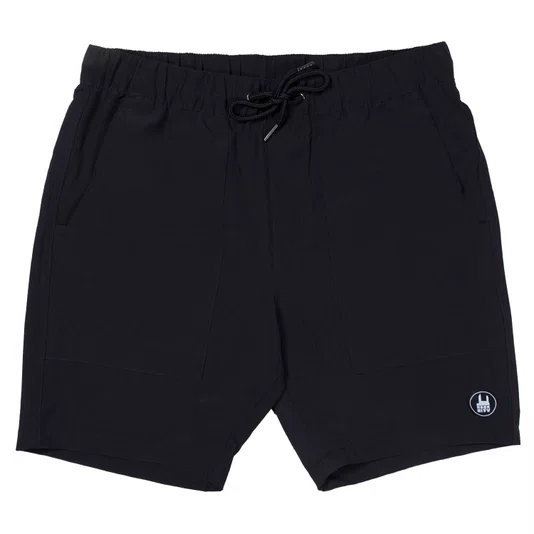 Bermuda Rock City Ripstop Elástico Summer 26 Preto Mescla