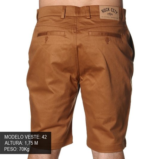 Bermuda Rock City Sarja Tailor Ocre