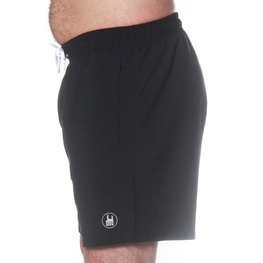 Bermuda Rock City Shorts Básica Azul Marinho