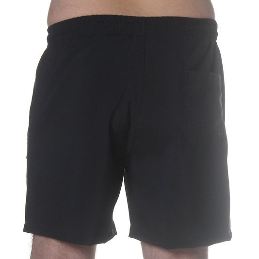 Bermuda Rock City Shorts Básica Azul Marinho