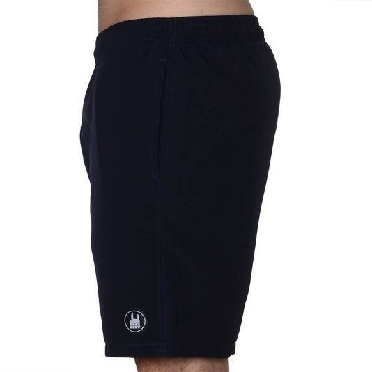 Bermuda Rock City Shorts Liso Summer 21 Azul Marinho