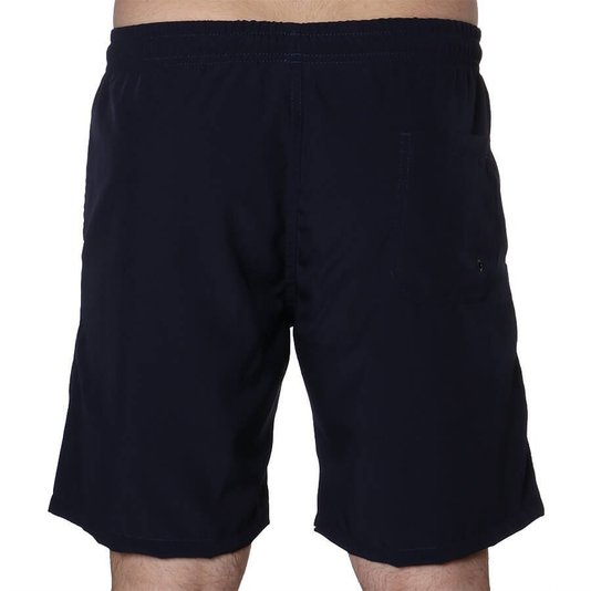 Bermuda Rock City Shorts Liso Summer 21 Azul Marinho