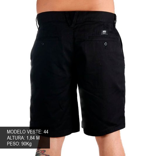 Bermuda Vans Authentic Chino Preto