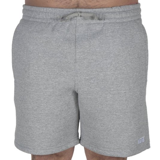 Bermuda Vans Core Basic Fleece Cinza Mescla
