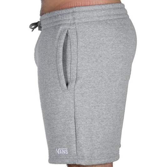 Bermuda Vans Core Basic Fleece Cinza Mescla