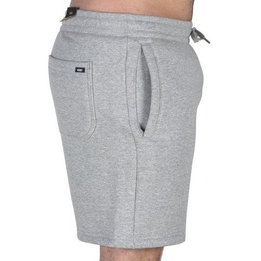 Bermuda Vans Core Basic Fleece Cinza Mescla