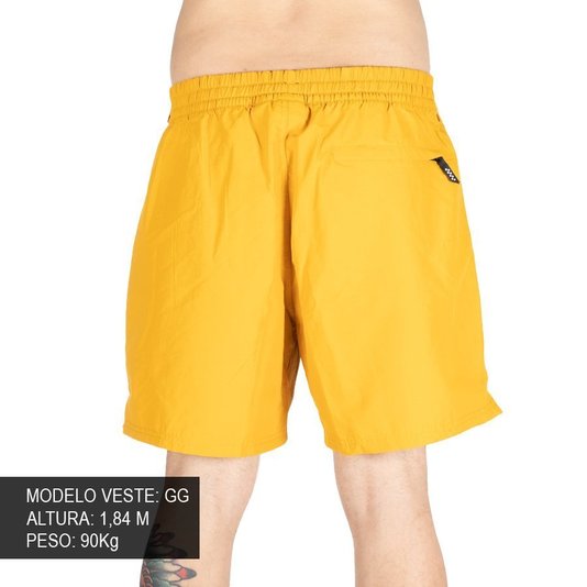 Bermuda Vans Primary 17" Volley Amarelo