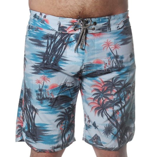 Bermuda Vissla Banzai Banho Azul