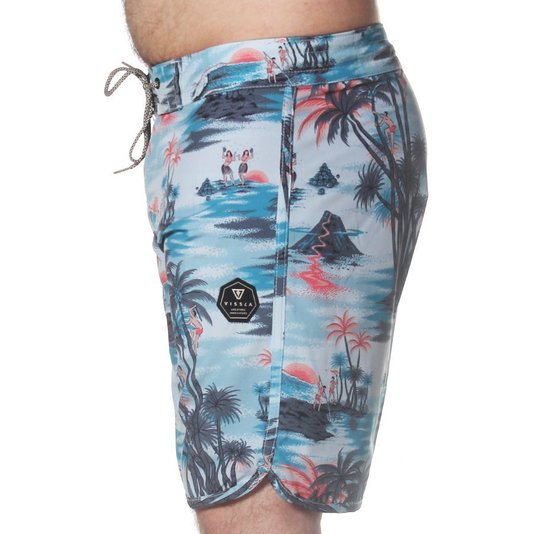 Bermuda Vissla Banzai Banho Azul