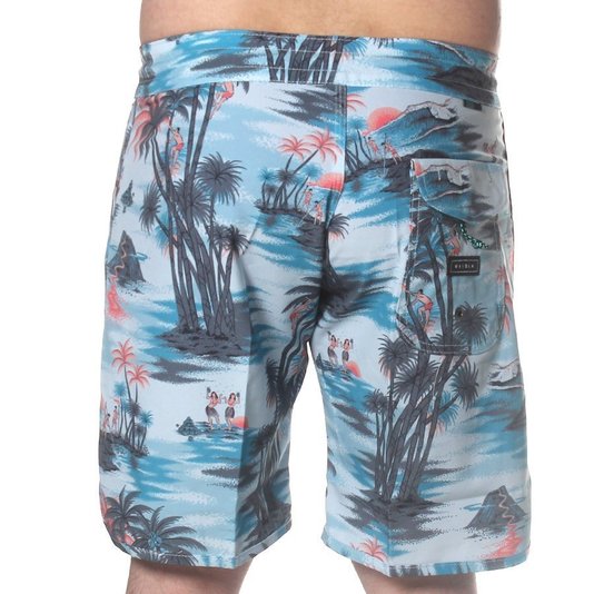 Bermuda Vissla Banzai Banho Azul