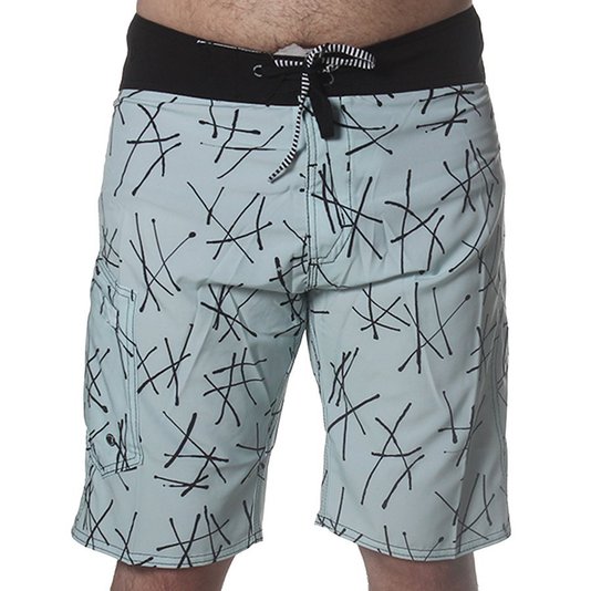 Bermuda Volcom Crossed Up Azul