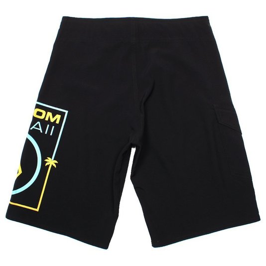 Bermuda Volcom Hawaii Infantil Preto