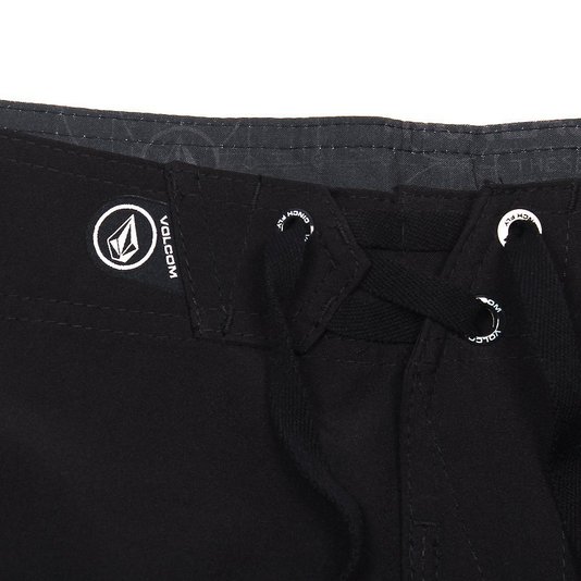 Bermuda Volcom Hawaii Infantil Preto