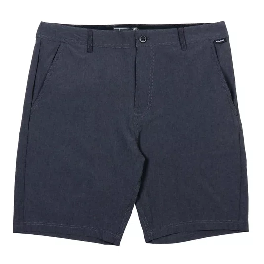 Bermuda Volcom Híbrida Thriller Cinza