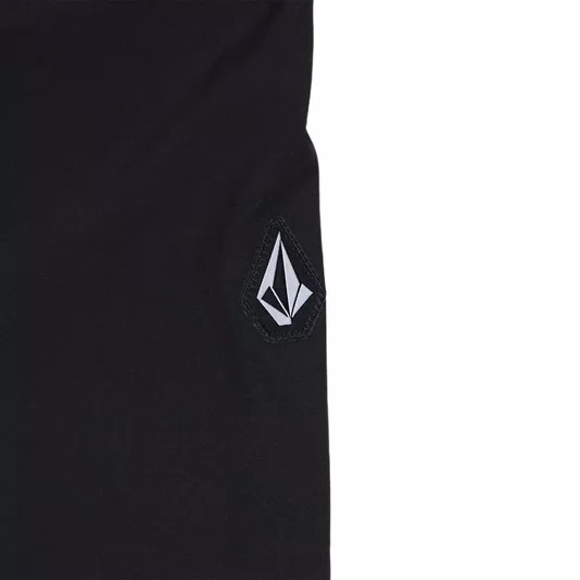 Bermuda Volcom Lido Solid Juvenil Preto