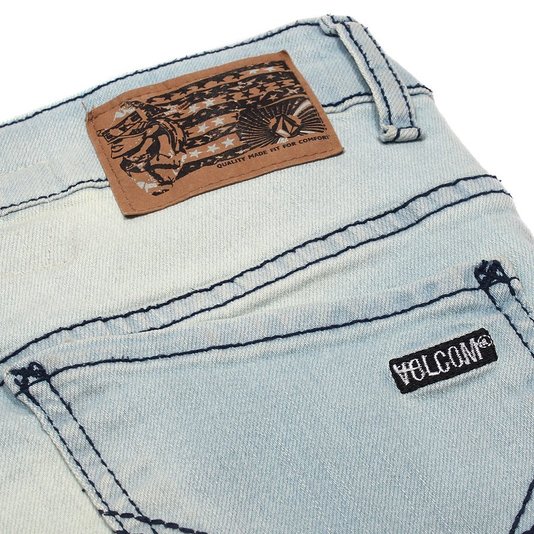 Bermuda Volcom Vorta Infantil Azul