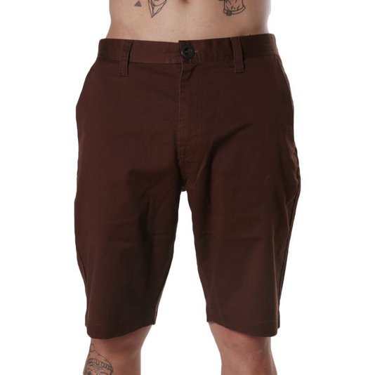 Bermuda Volcom Walk Frickin Modern Marrom