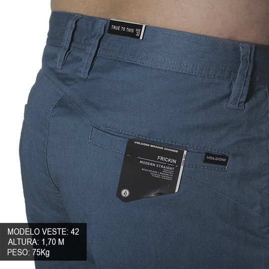 Bermuda Volcom Walk Frickin Modern Mushroom Azul