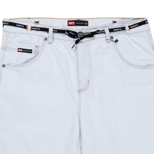 Bermuda Wats Jeans Tradicional Jeans Claro