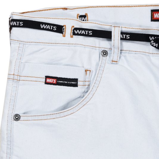 Bermuda Wats Jeans Tradicional Jeans Claro
