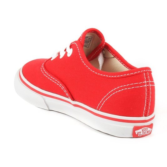 Tênis Vans Authentic Infantil Vermelho