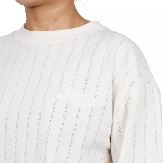 Blusa Hurley M/L Lauren Feminina Off White