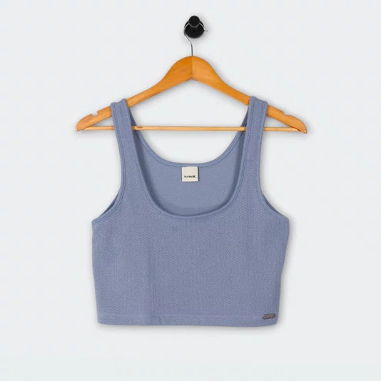 Blusa Hurley Tessitti Cropped Azul