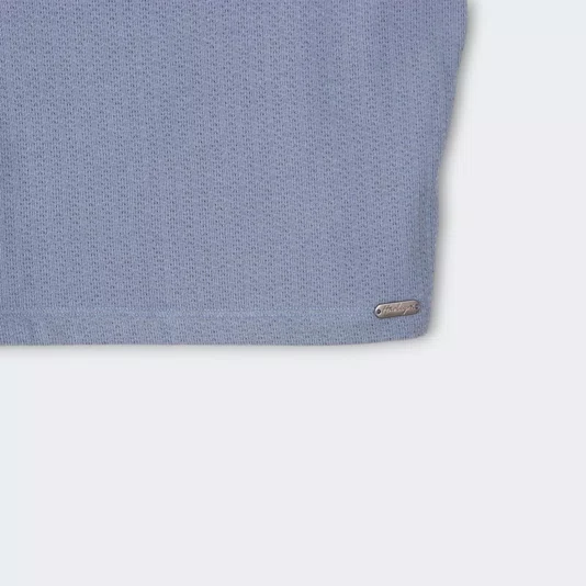Blusa Hurley Tessitti Cropped Azul