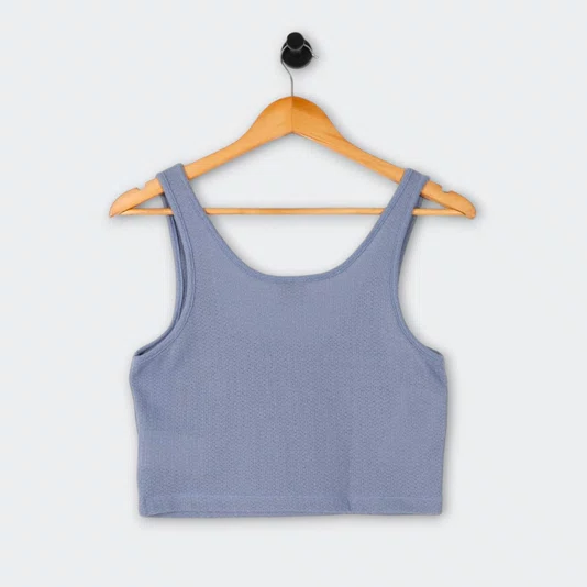 Blusa Hurley Tessitti Cropped Azul