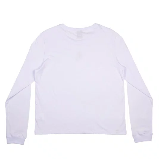 Blusa Santa Cruz M/L Screaming Hand Front Embroidery Branco