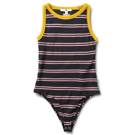 Body Vans Lizzie Armanto Stripe Preto/Rosa