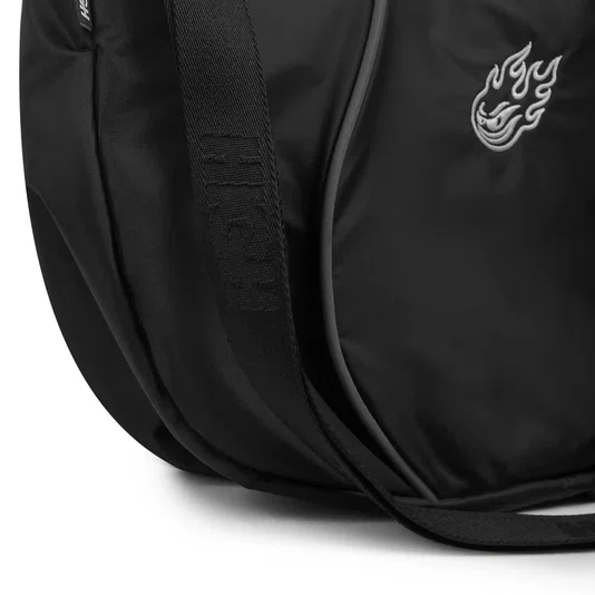 Bolsa High Reflective Freddy Flames Preto