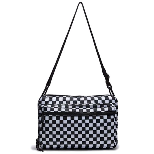 Bolsa Vans Bail Convertible Crossbody Preto/Branco