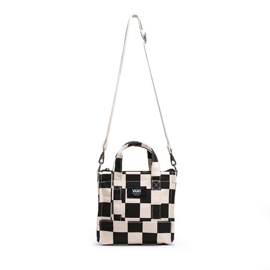 Bolsa Vans Lil Pergs Tote Bag Checkerboard Bege/Preto