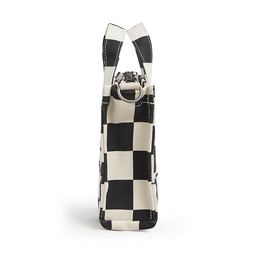 Bolsa Vans Lil Pergs Tote Bag Checkerboard Bege/Preto