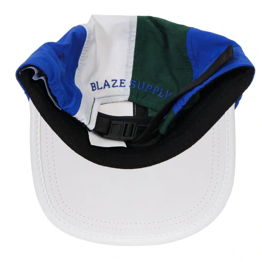 Boné Blaze 5 Panel Pipe 1 Azul/Branco/Verde