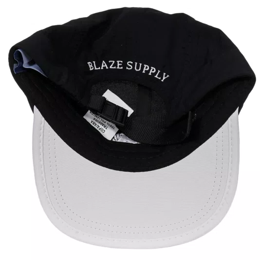 Boné Blaze 5 Panel Pipe Glory Preto/Branco