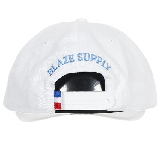 Boné Blaze Supply Dad Hat Pipe Branco